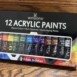 New Sealed Acrylic Paint 