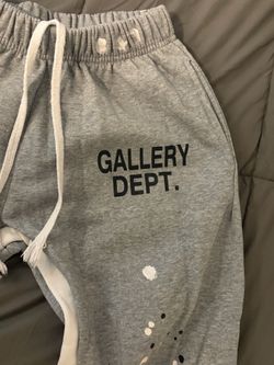 Gallery Dept. Paint Splatter Sweatpants Gray Size Small