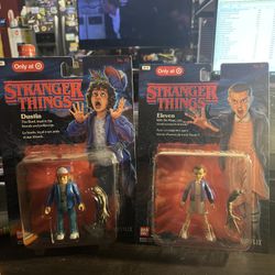 Stranger Things Action Figures Dustin And Eleven 