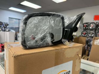 New Side View Mirror Fits for Toyota Camry 2007-2011.Painted Black Power Adjustment(Glass) Driver Side