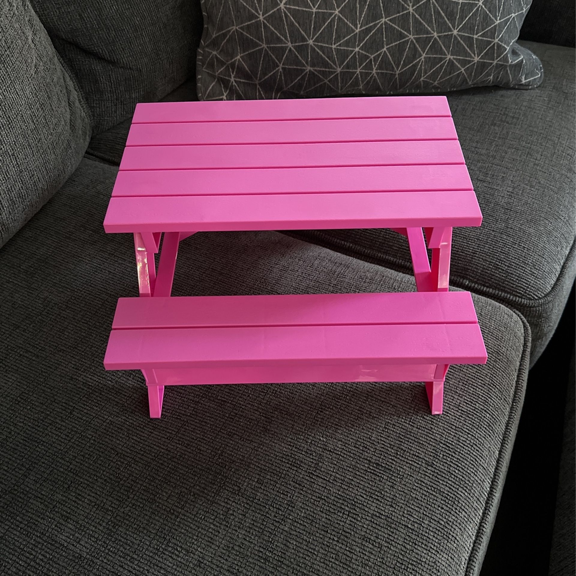 FREE ** Our Generation Doll Picnic Table 
