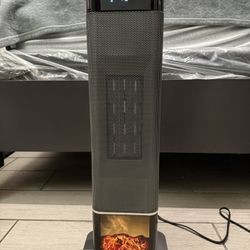 Heater with Digital Fire