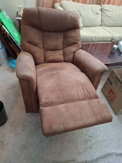 Brown recliners