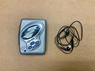 Vintage Classic Sony Walkman WM-FX281 Radio Cassette Player FM AM Channel News Music Podcast Content Rare Tape Weather Volume Handheld Portable