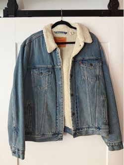 Denim Levi Sherpa Jacket