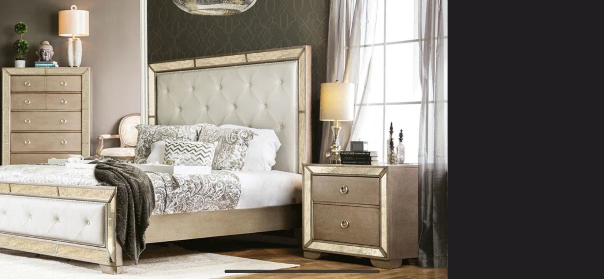 King With 2 Night Stands