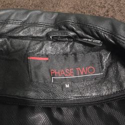 Leather Jacket Medium- 34" long 