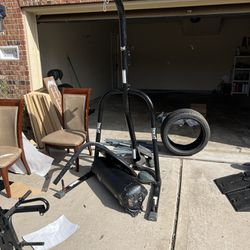 Weight Bench And Boxing Machine