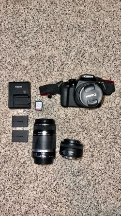 Canon Rebel T6 Camera + Accessories