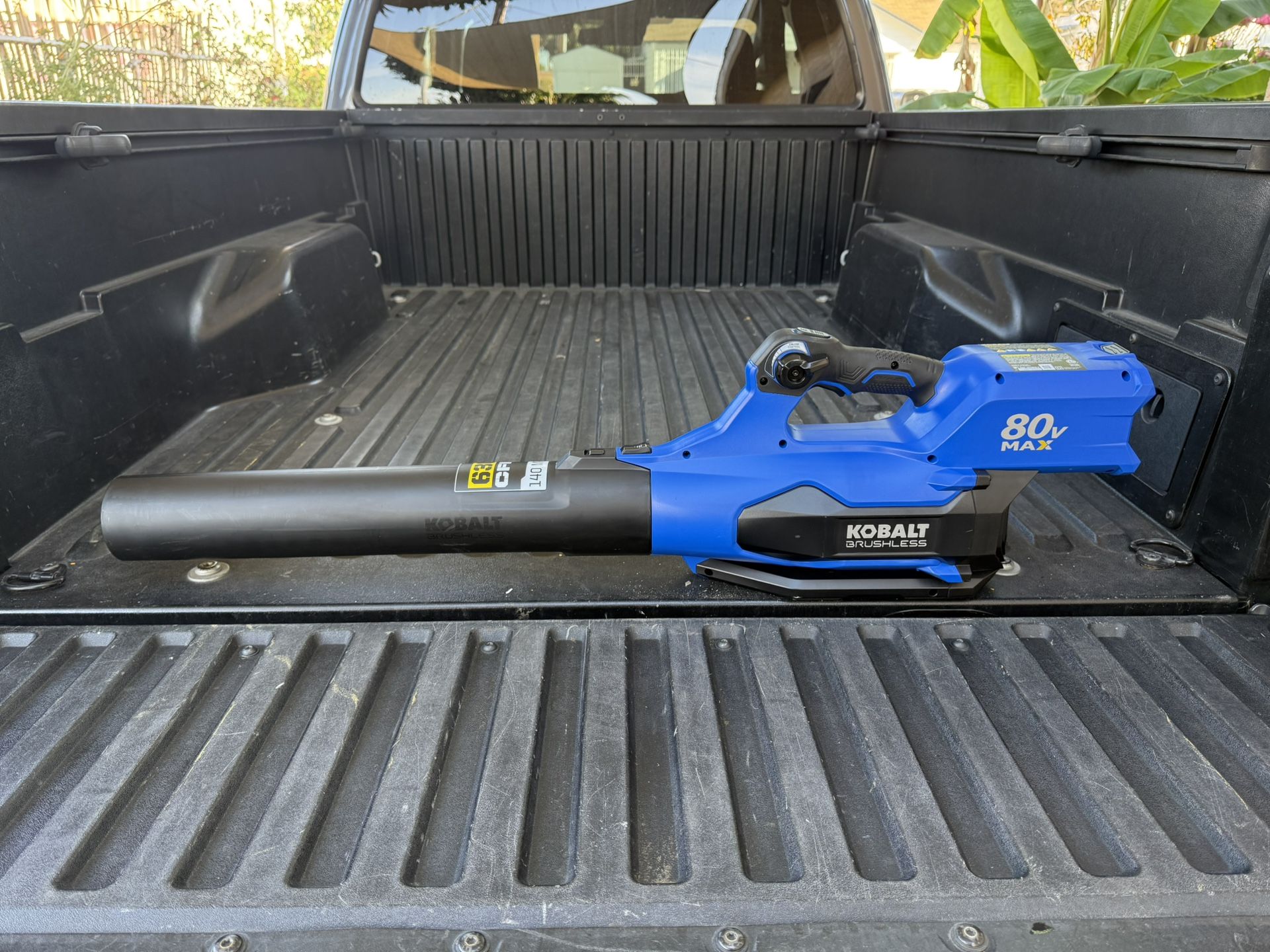 Kobalt 80v 630-CFM 140-MPH Cordless Battery Handheld Leaf Blower (TOOL ONLY)