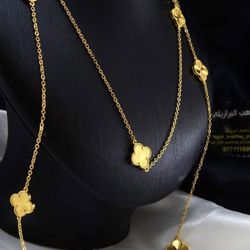 Jewellery Set Plated 18 K Gold
