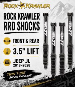 Jeep JL front & Rear shocks