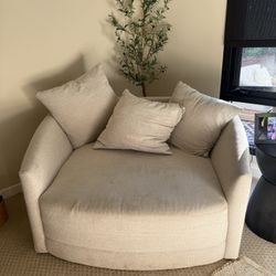 Pottery Barn dupe Balboa Media Lounger