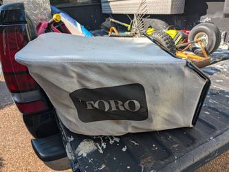 Toro lawnmower bag