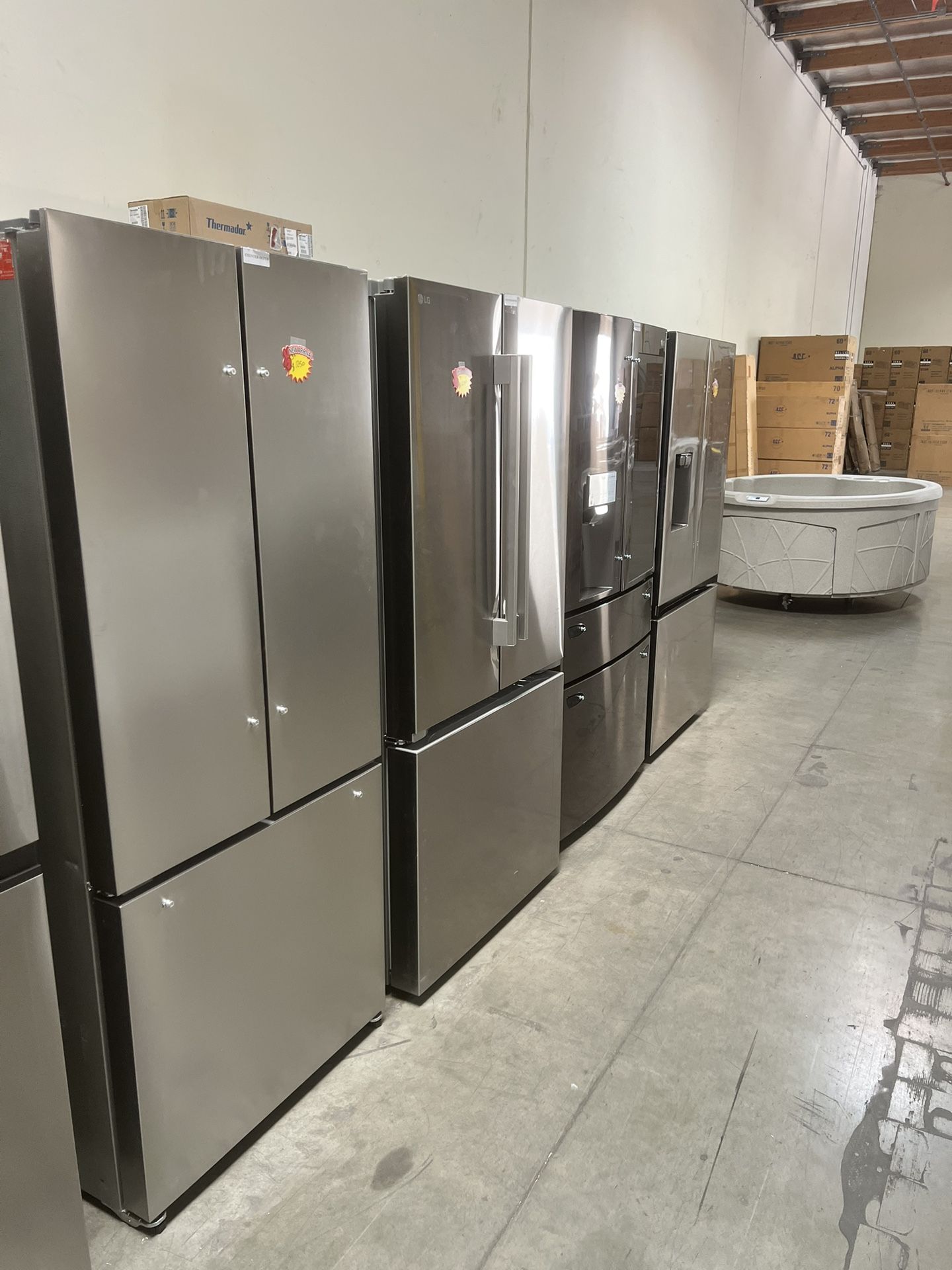 Refrigerator Different Size Different Style Different Brand Starting From $750 And Up