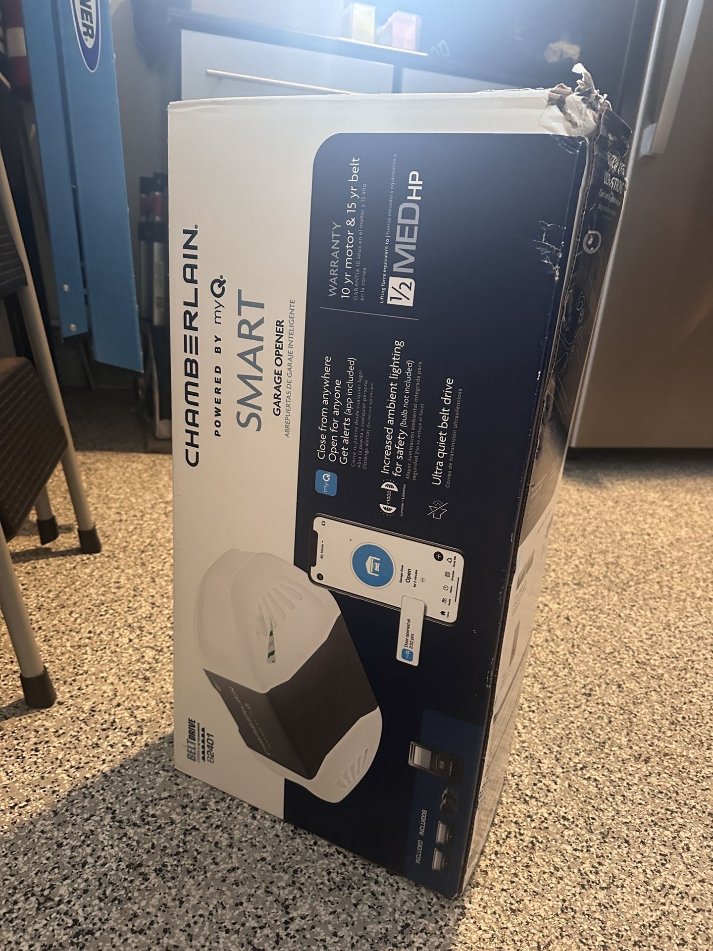 Brand New Chamberlain (Powered By myQ) Smart Garage Opener