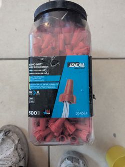 Ideal wire connectors 500 Qty