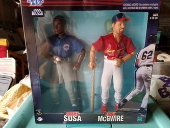 1999 Starting Lineup Sammy Sosa Mark McGwire