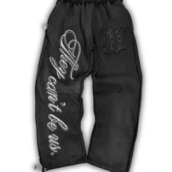 Black Kanye Sweat Pants