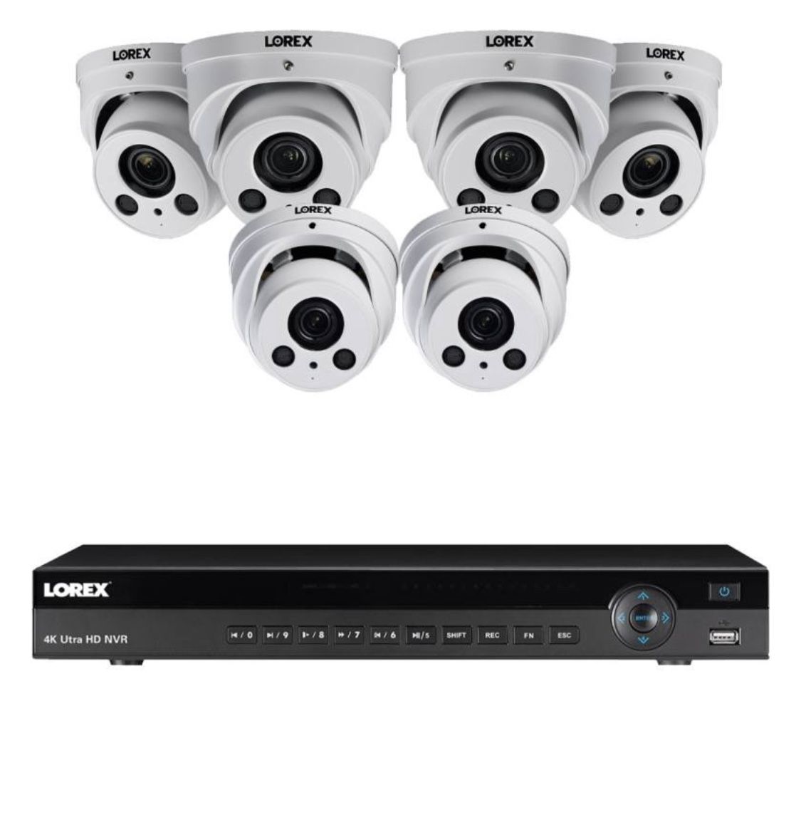Lorex 4k/NIGHTVISION, SOUND, & MICROPHONE