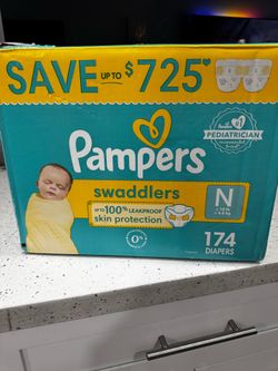 Pampers new born
