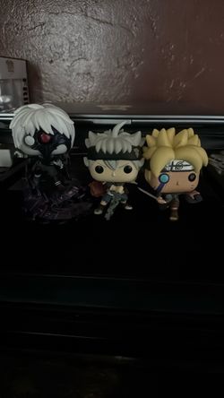 Anime Funko Pop Figures Lot of 3