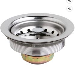 Elkay 3-1/2" Drain, Removable Basket Strainer and Rubber Stopper