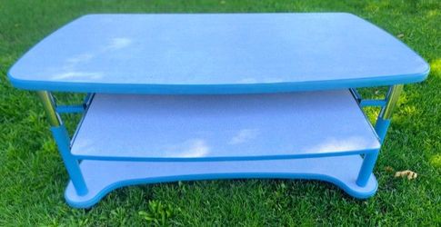 DESK- 5ft X  2ft in-depth (Adjustable to different heights)