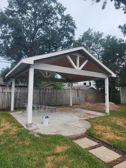 Patio pavilion