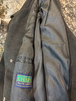Full length wool coat