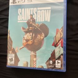 Saints Row PS5 Unopened 