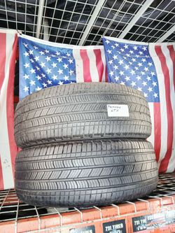 ✅ P265/60R18 MICHELIN ENERGY SAVER A/S ALL SEASON 265 60 18 SET 2 NICE USED TIRES