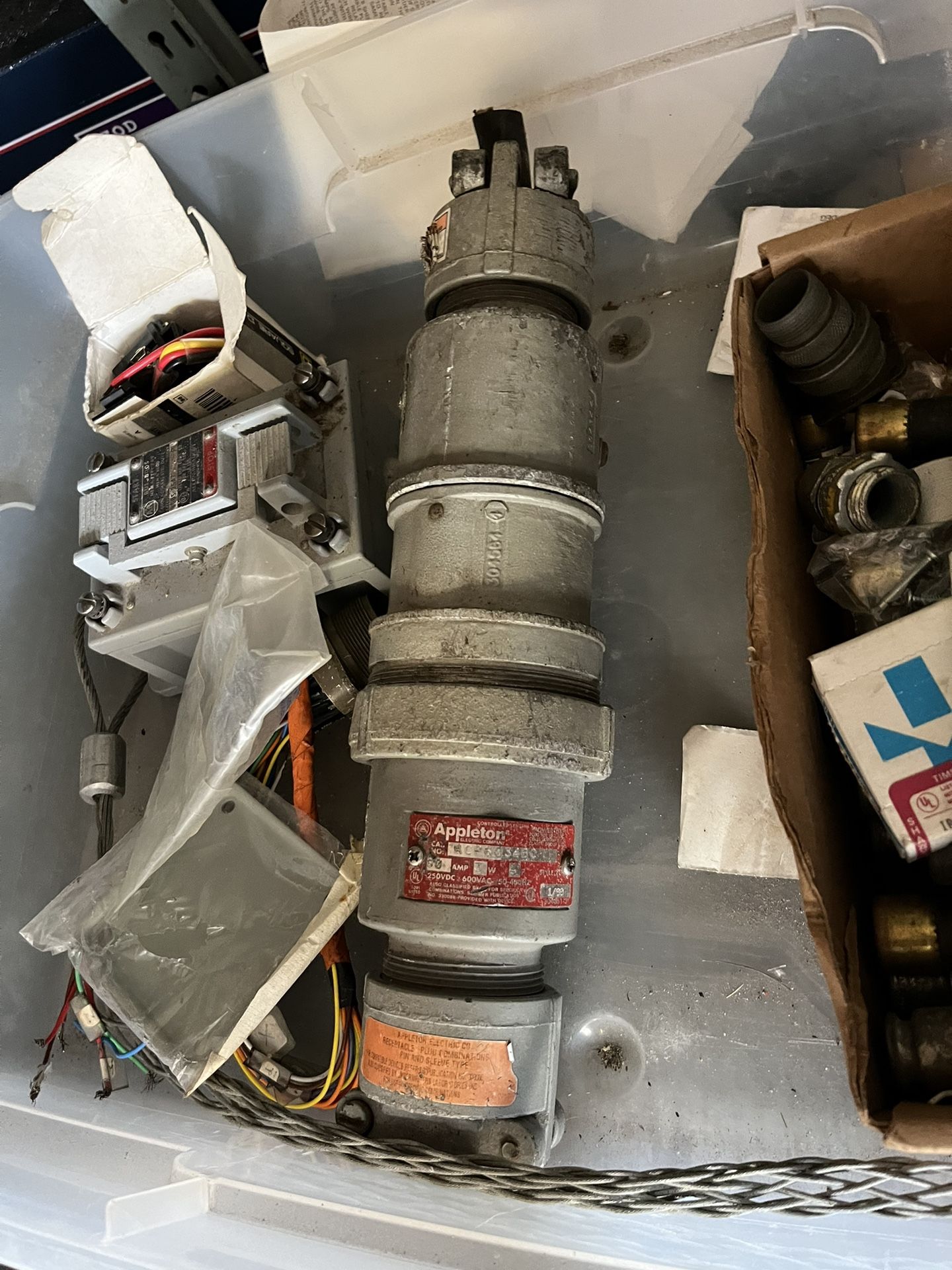 Heavy duty fuses, connectors switches