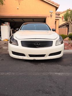 2008 Infiniti G35  White