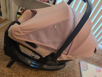 Nuna pink car seat