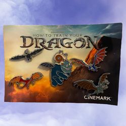 How To Train Your Dragon Pin Set | Cinemark Exclusive