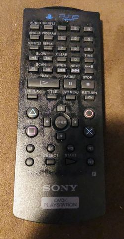 DVD/PlayStation control.