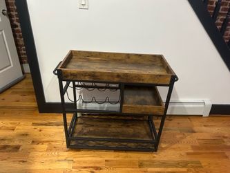 Rustic Bar Cart