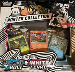 Pokémon Black Bolt And White Flare Poster Set