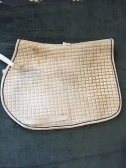 English horseback pad