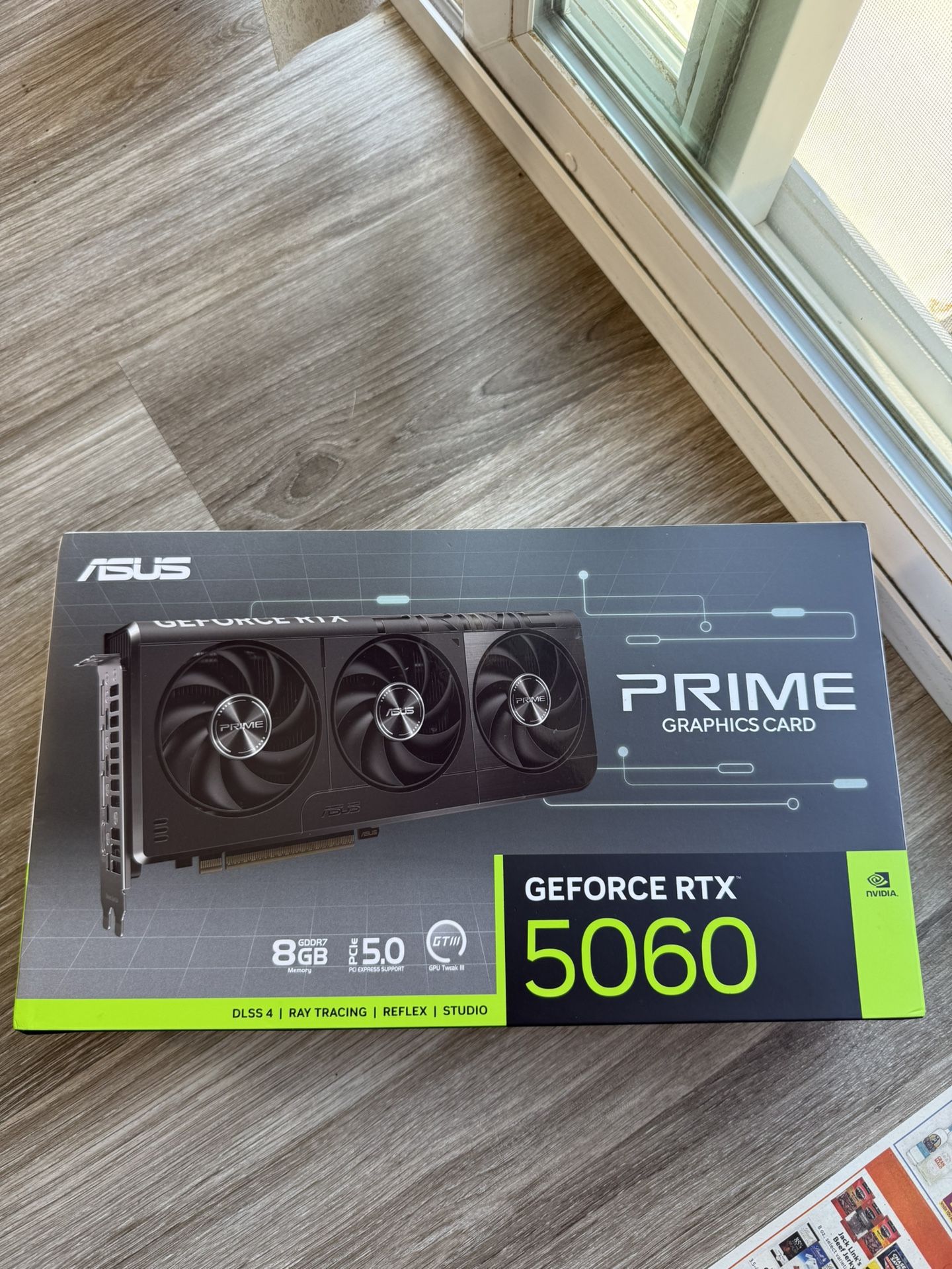 Asus Prime RTX5060 8GB Graphics Card New