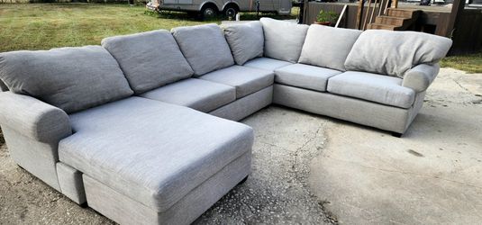 Grey color sofa sectional Confortable Excellent Condition And Clean $ 345