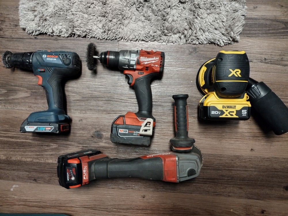 Milwaukee DeWalt Bosch Misc Tools