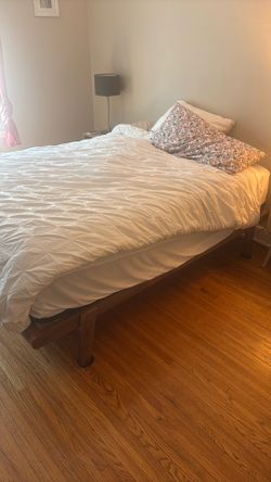 Frame plus mattress in great shape