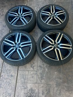 Honda accord sport style wheels and tires