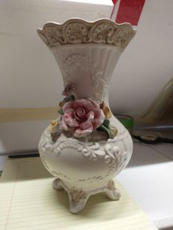 Vintage Capodimonte Vase