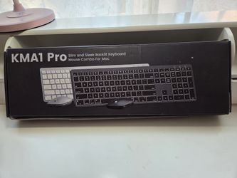 Wireless Keyboard Mouse Combo Back lit KMA1 PRO
