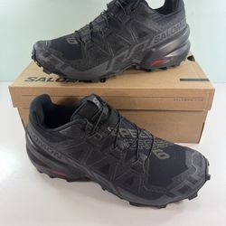NEW SALOMON Men's Speedcross 6 Terrain Trail Hiking Shoes - size 8/9