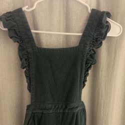 Girls size 10 Hanna Andersson corduroy overalls