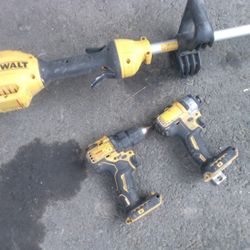 DeWalt Weed Eater Impact Drill Drill 20v